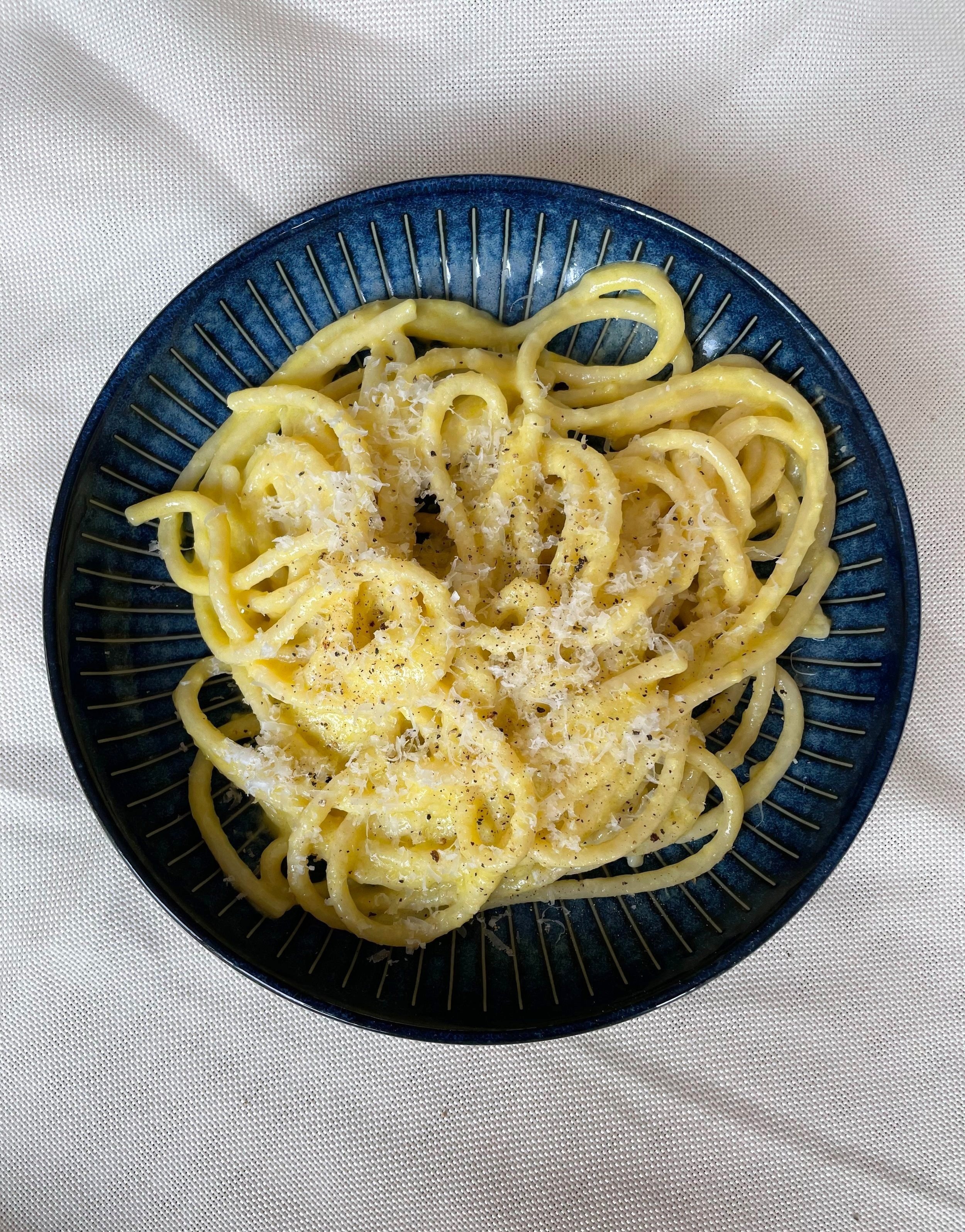 Fresh seasonal pasta